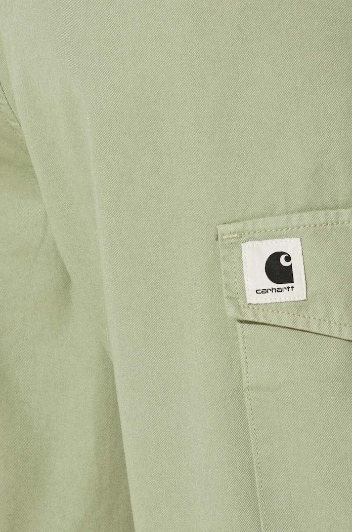Carhartt WIP pantaloni in cotone Collins Pant I029789.29MGD verde