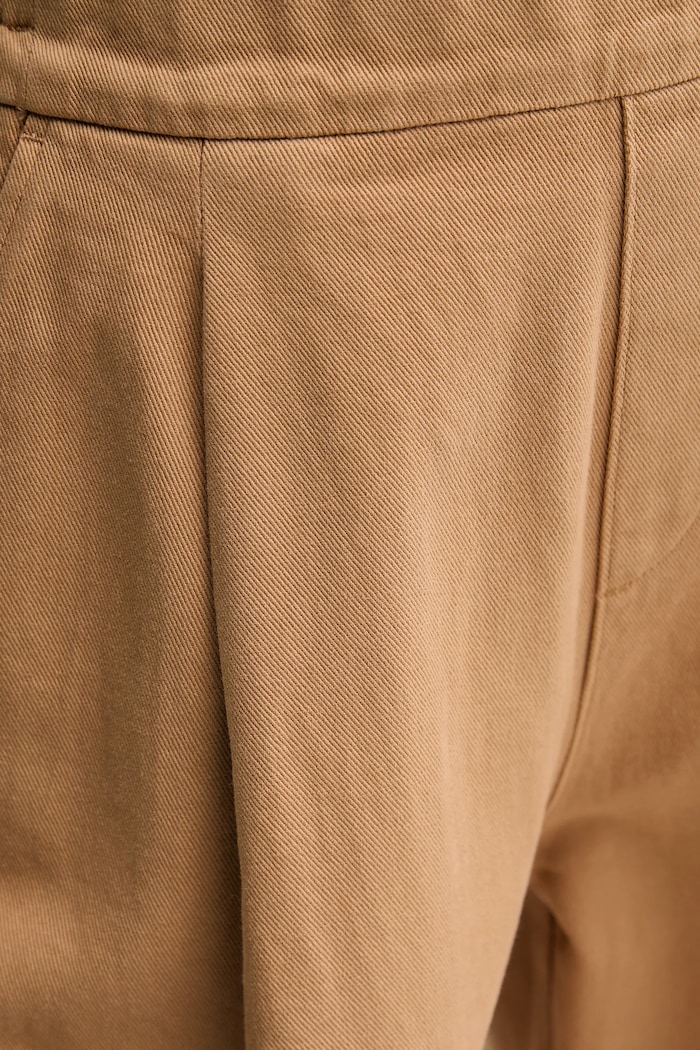 United Colors of Benetton spodnie bawełniane brązowy 4DUKDF01B