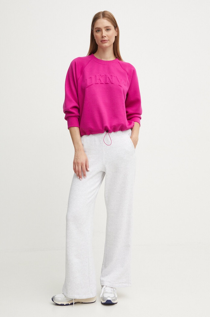 Tepláky Dkny DP4P3473 šedá AW24