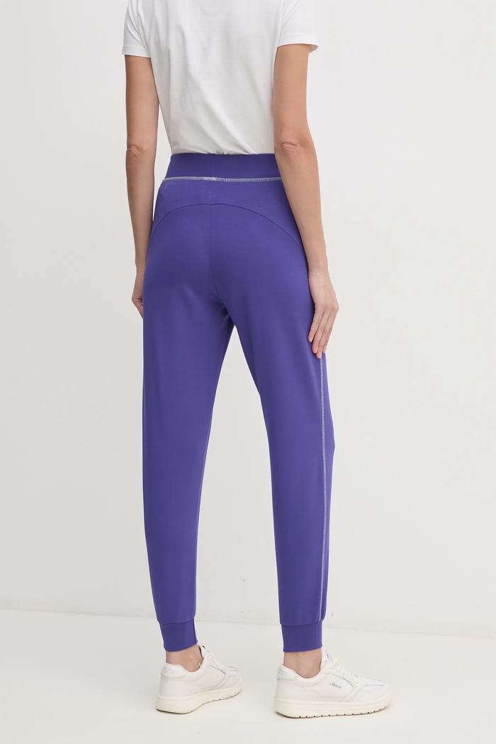 Donji dio trenirke United Colors of Benetton 3JLC3F03T ljubičasta AW24