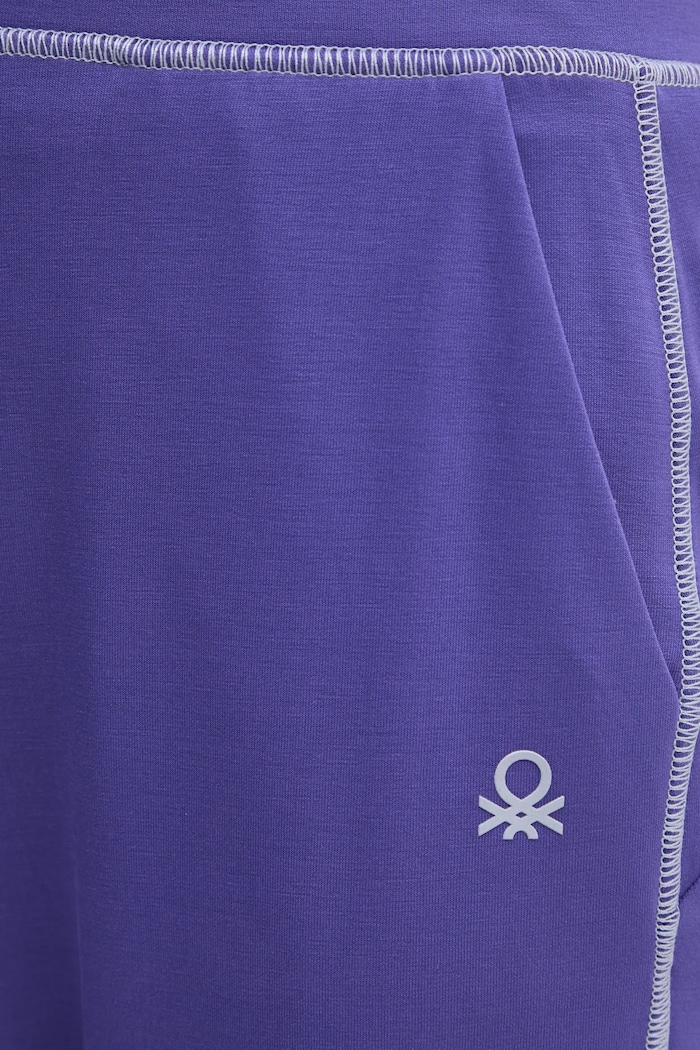 Odjeća Donji dio trenirke United Colors of Benetton 3JLC3F03T ljubičasta