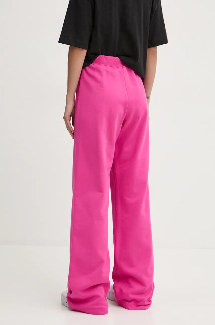 Abbigliamento Chiara Ferragni pantaloni della tuta di cotone 77CBAK03 rosa