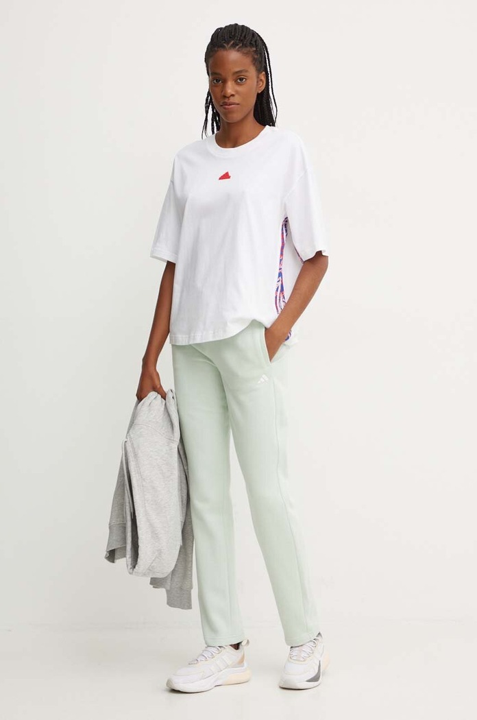 adidas spodnie dresowe Essentials IY1637 zielony AW24
