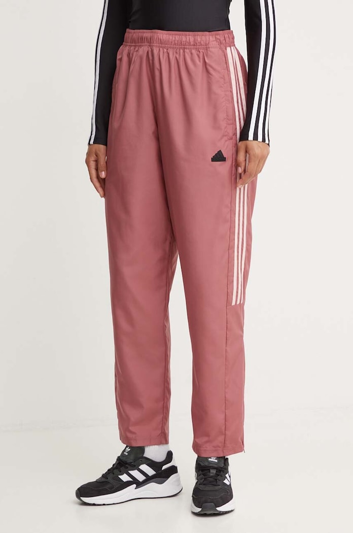 Tepláky adidas Tiro látka růžová JJ4665