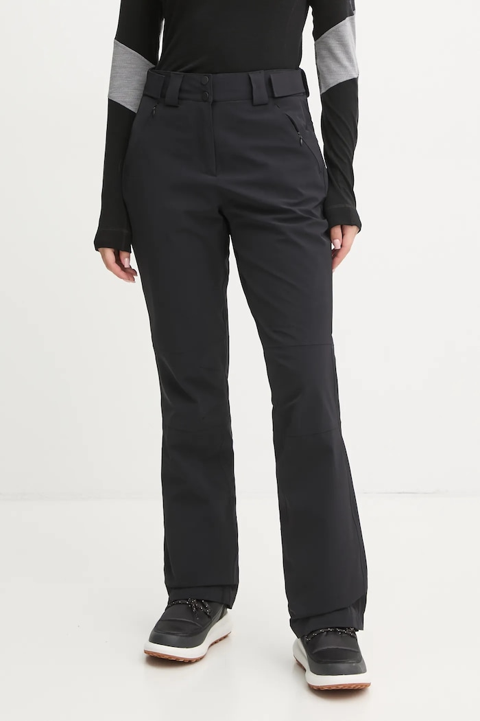 EA7 Emporio Armani spodnie narciarskie Cortina Toray tkanina czarny TN44Z.6DTP02.1200