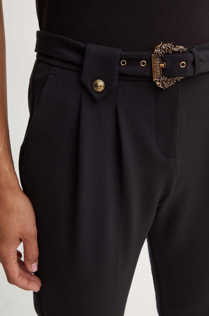Nohavice Versace Jeans Couture čierna 77HAA117.N0394