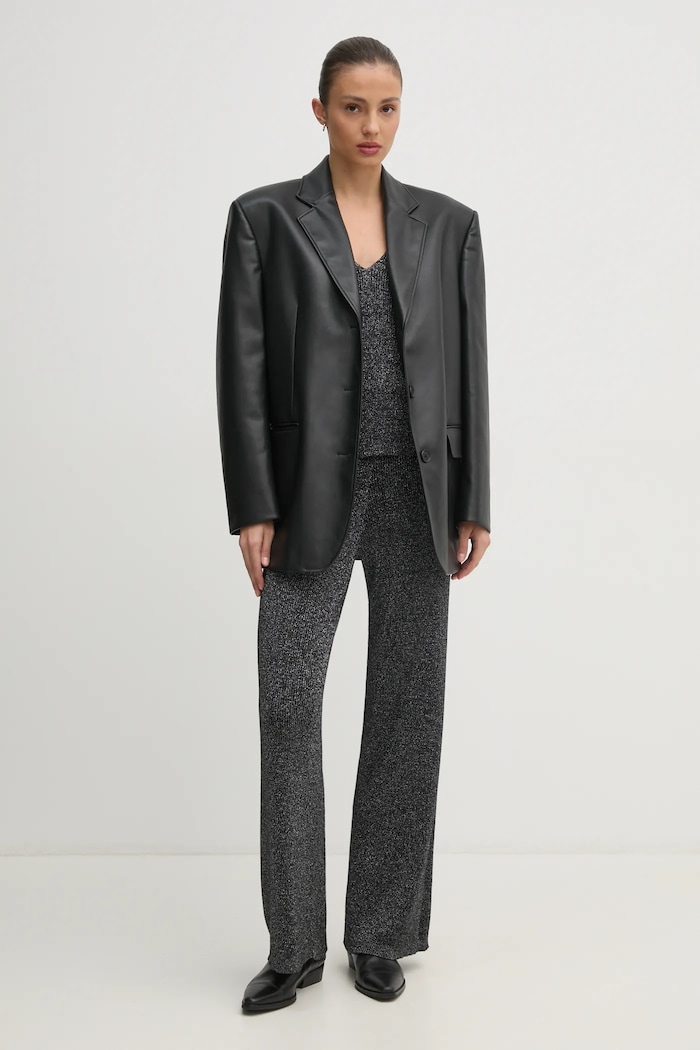Παντελόνι φόρμας United Colors of Benetton 1194DF00T ασημί AW24