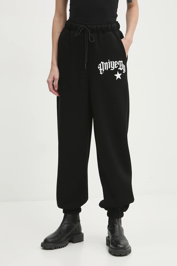 Спортен панталон Aniye By 181498 черен AW24
