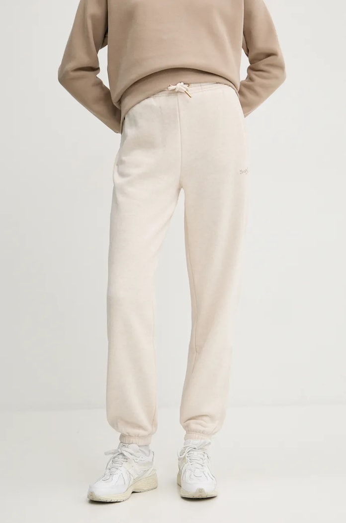 Tepláky Superdry směs béžová W7011098A.9VP