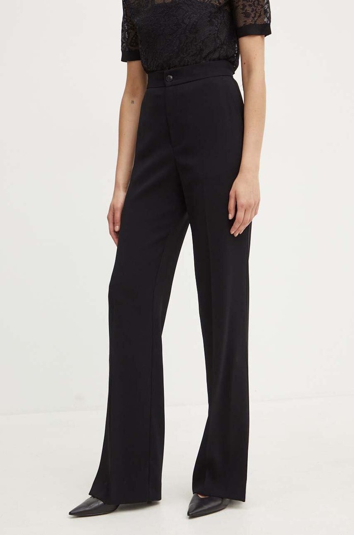 Kalhoty Twinset zvonový černá 242TP2085