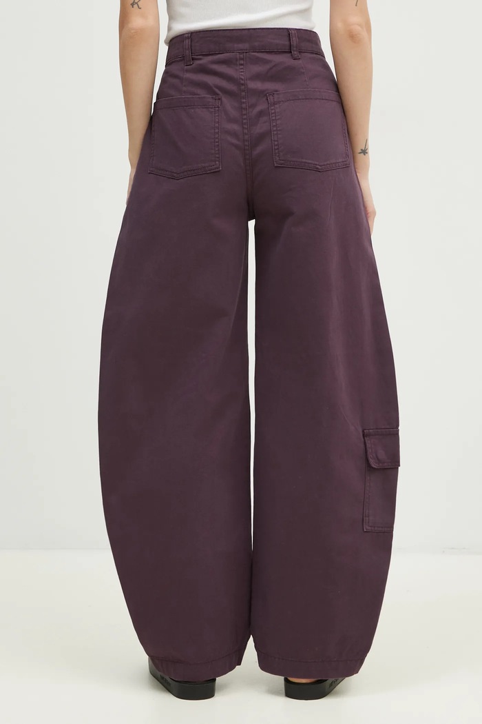 Odzież Alpha Industries Spodnie bawełniane Field Pant 148021 fioletowy