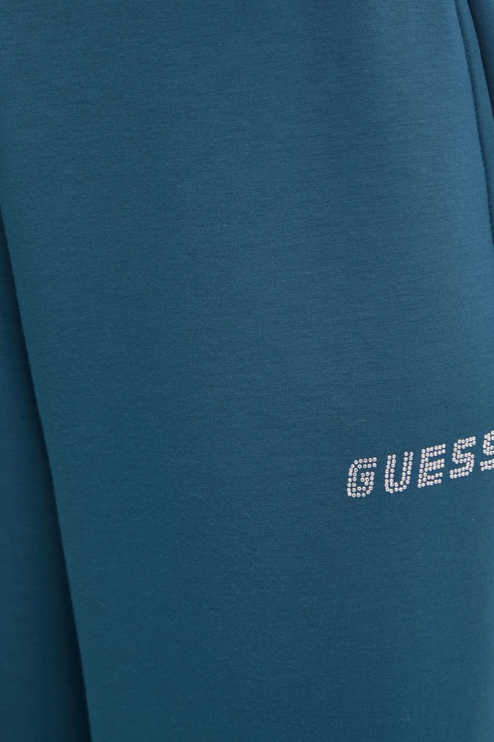 Παντελόνι φόρμας Guess CECILIA τιρκουάζ V4BB13.K7UW2