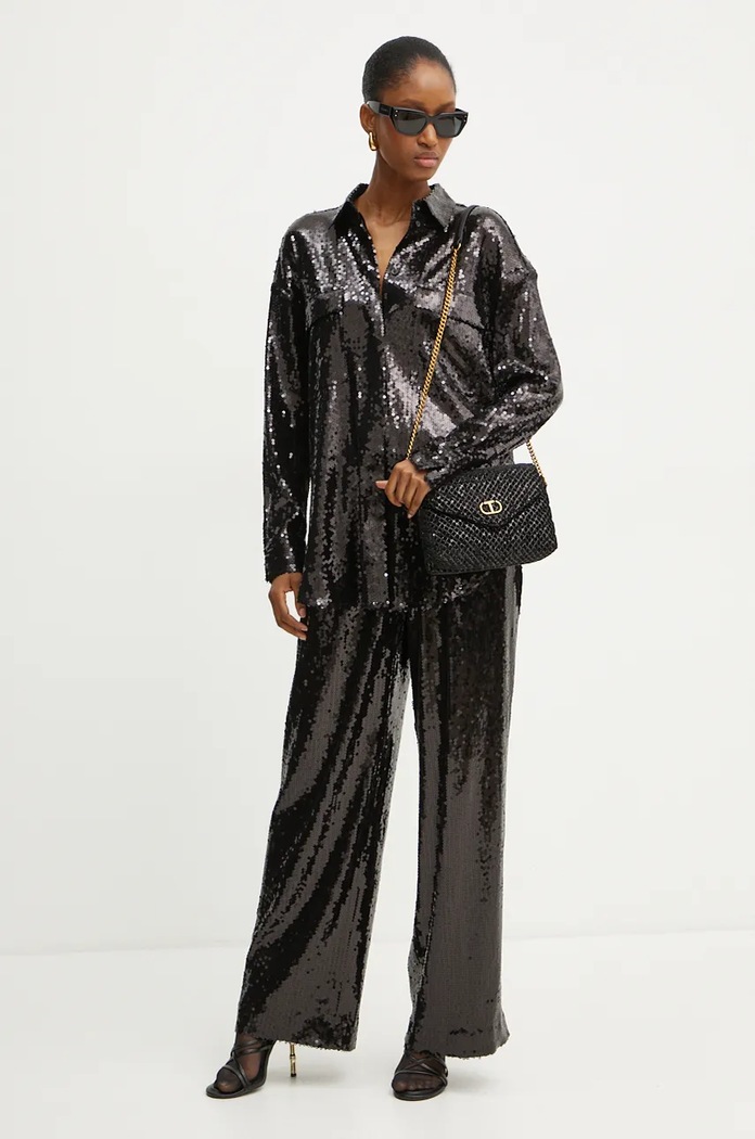 Boss Orange pantaloni 50524262 negru AW24