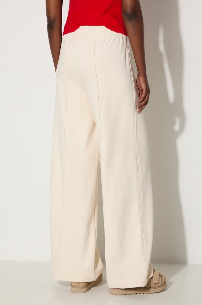 Clothing adidas Originals cotton joggers Wide Leg Pant IZ0292 beige