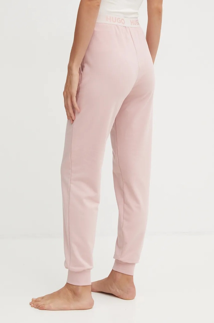 Odzież HUGO spodnie lounge SPORTY LOGO_PANTS 50520499 różowy