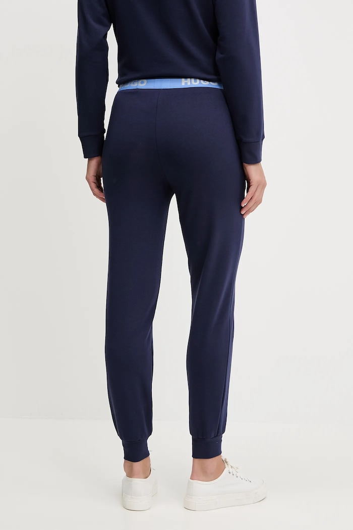 Дрехи Домашен панталон HUGO SPORTY LOGO_PANTS 50520499 тъмносин