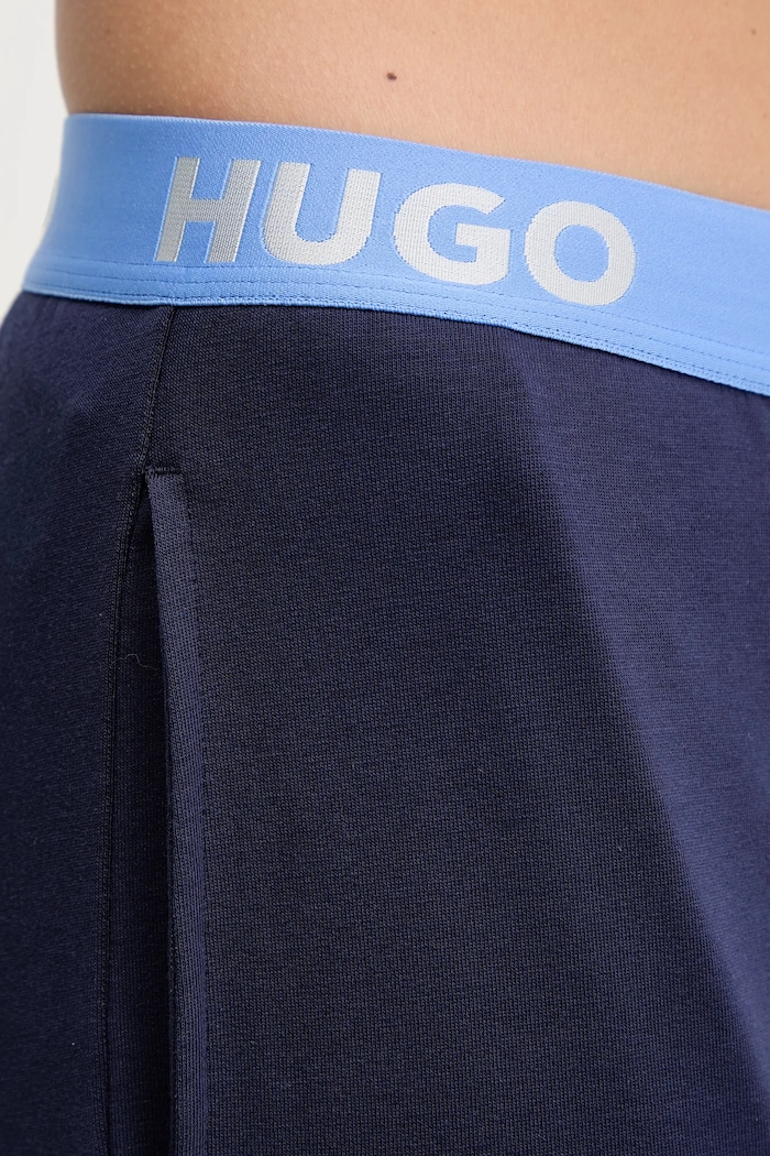 Домашен панталон HUGO SPORTY LOGO_PANTS тъмносин 50520499