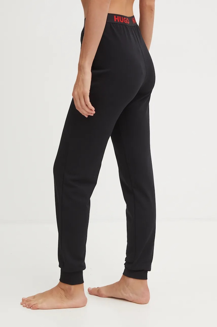Odzież HUGO spodnie lounge SPORTY LOGO_PANTS 50520499 czarny