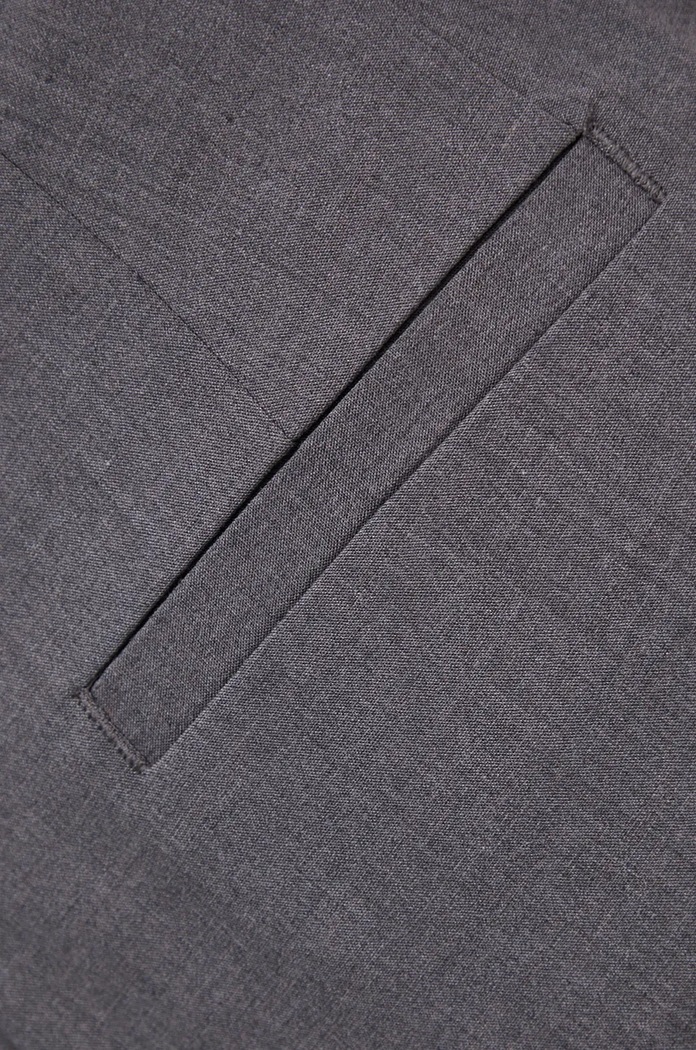 Sisley spodnie z domieszką wełny 4JYQLF061 szary