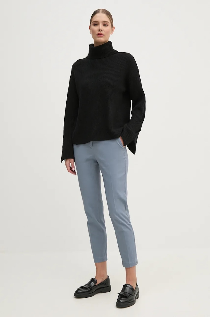 Kalhoty Sisley 48M855BK7 modrá AW25