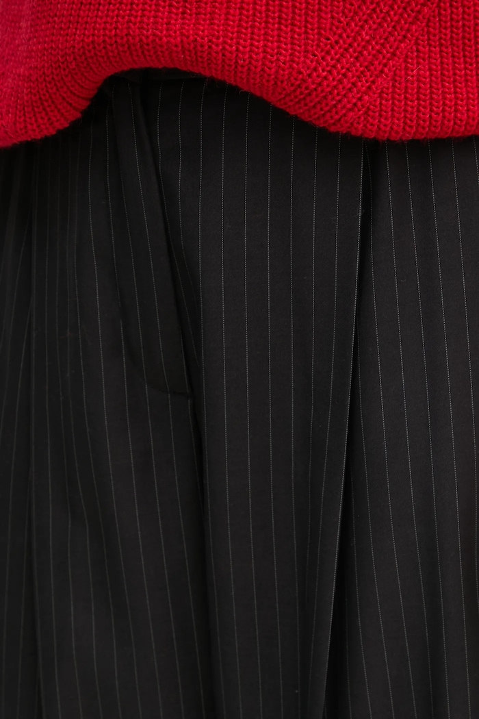 Sisley pantaloni nero 4C3DLF066