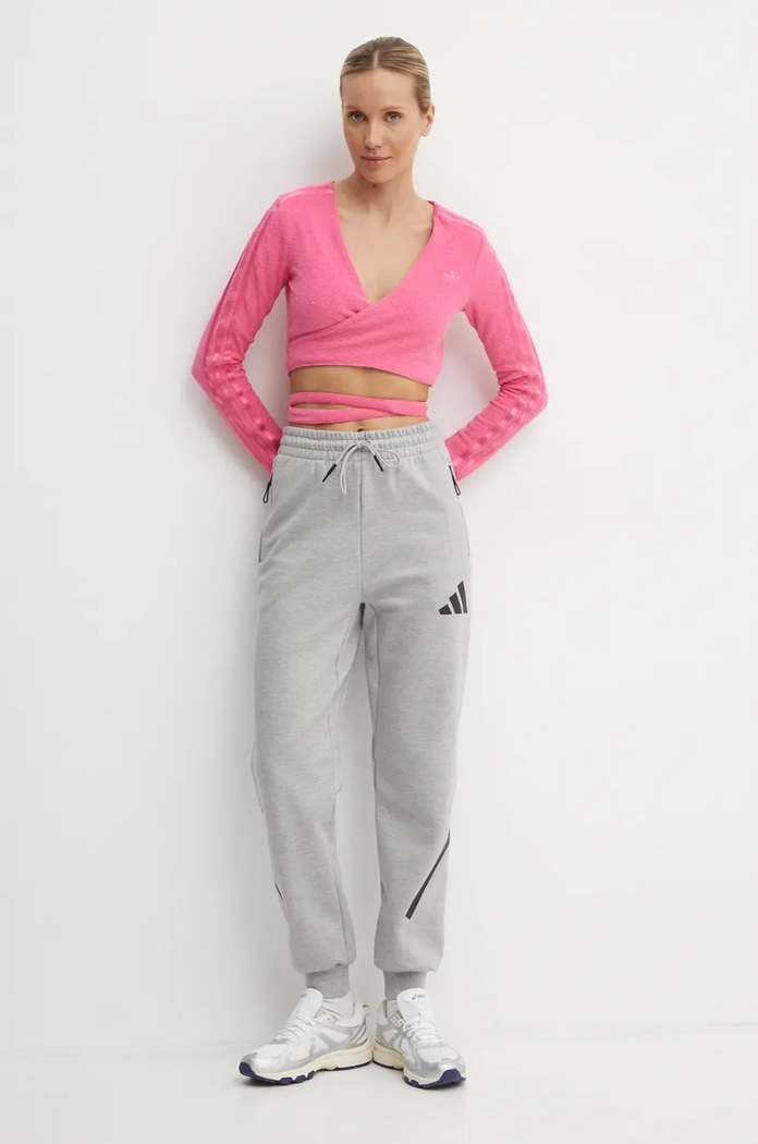 adidas spodnie dresowe Z.N.E. JD9586 szary NC24