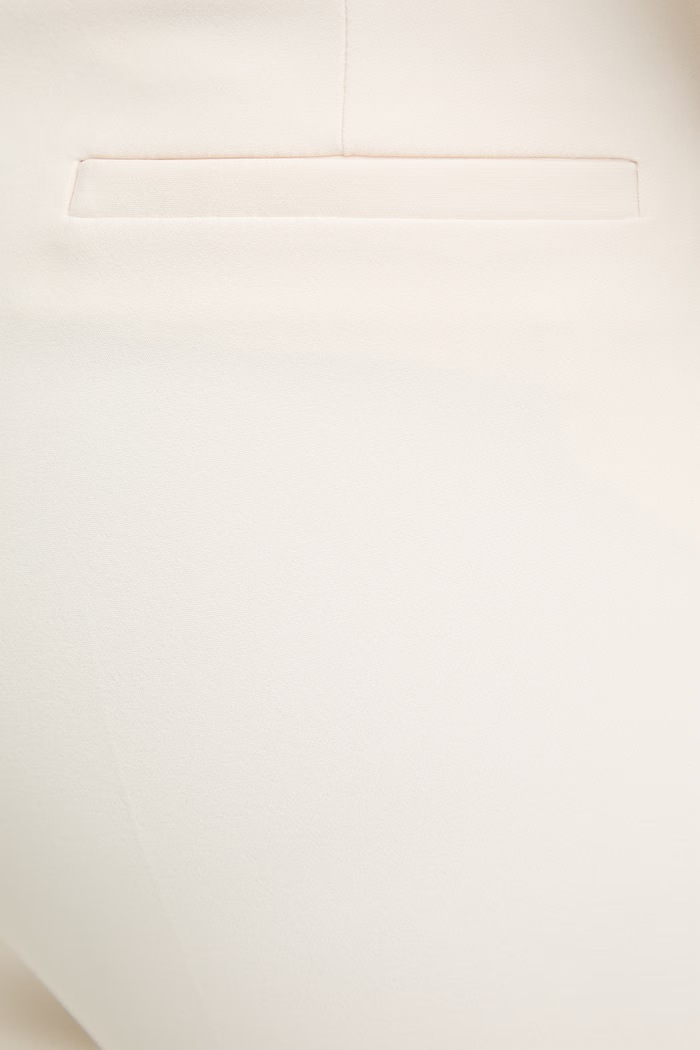 Morgan pantaloni dritti da donna POYA.F beige POYA.F