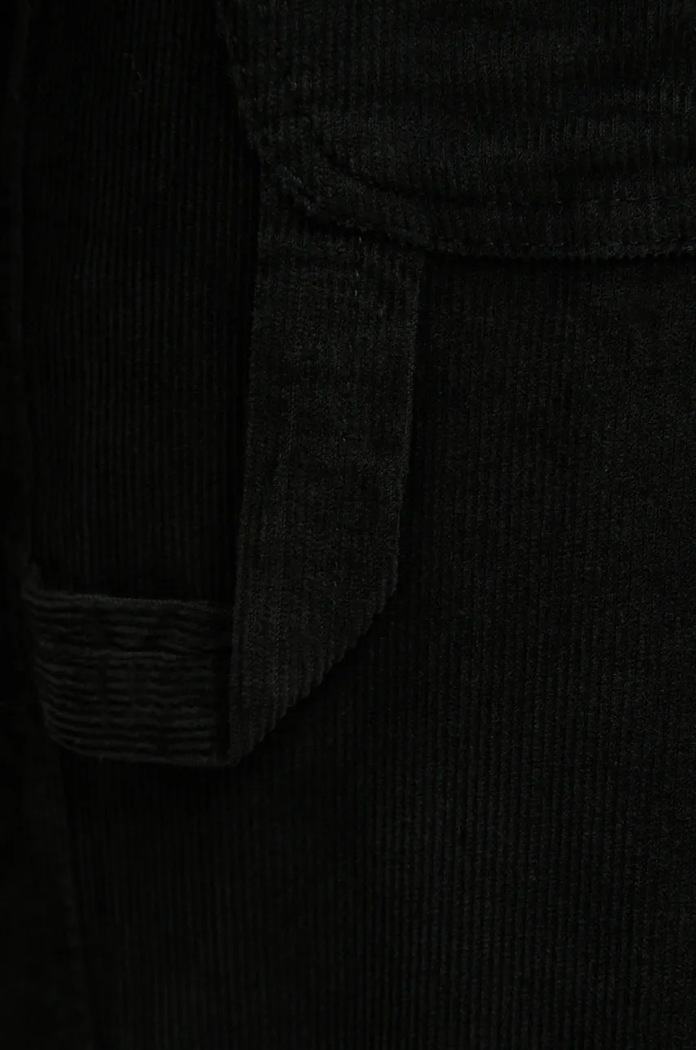 Menčestrové nohavice Dickies CORDUROY CARPENTER DK0A863Z čierna