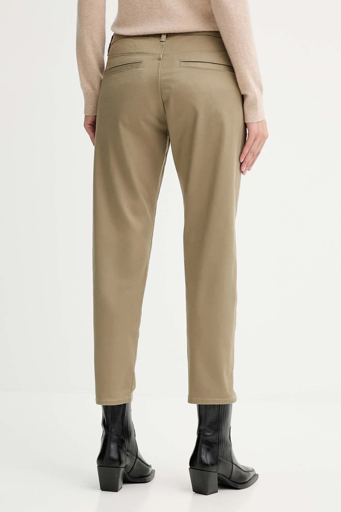 Odzież G-Star Raw spodnie Kate Boyfriend Chino D25257.C105 zielony