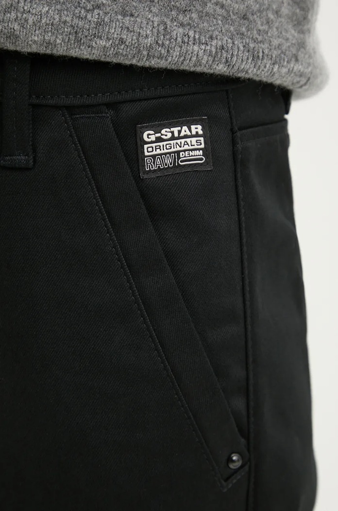 Nohavice G-Star Kate Boyfriend Chino čierna D25257.C105
