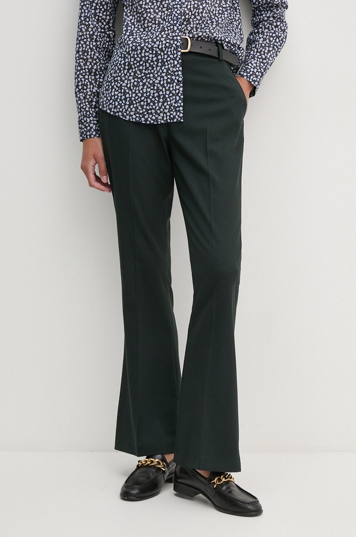 Tommy Hilfiger pantaloni drept verde WW0WW42953
