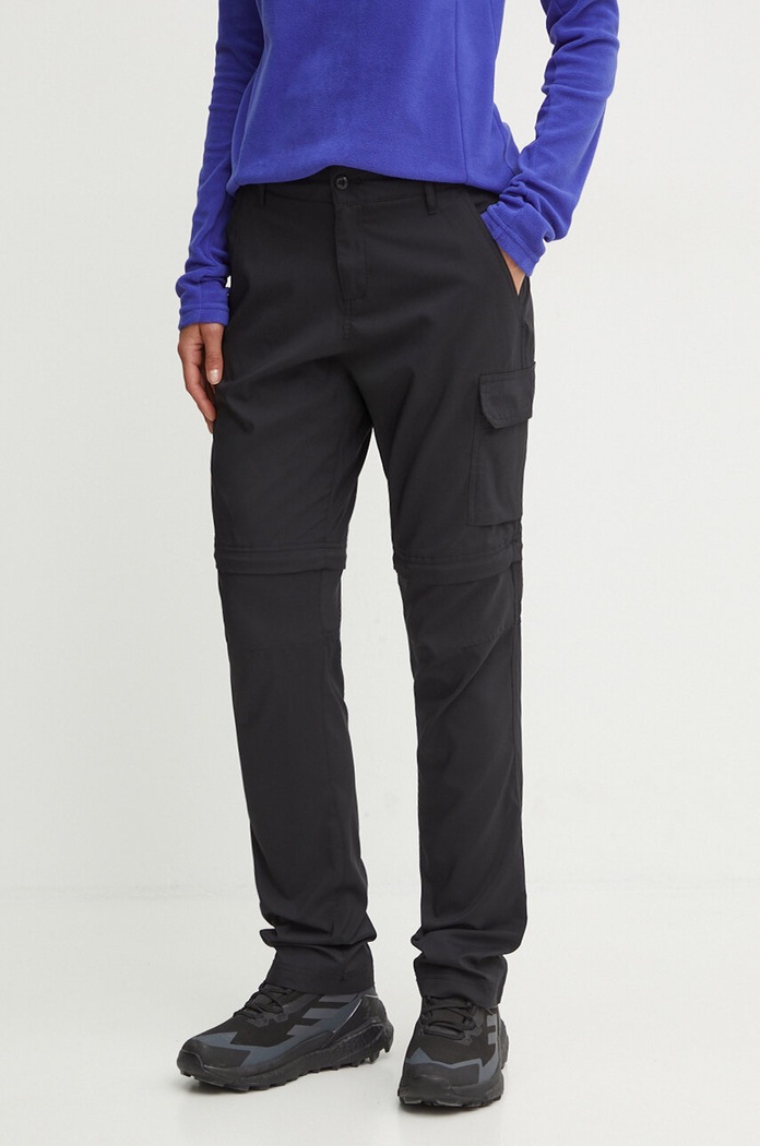 Outdoorové kalhoty Columbia Silver Ridge Utility látka černá 2037614