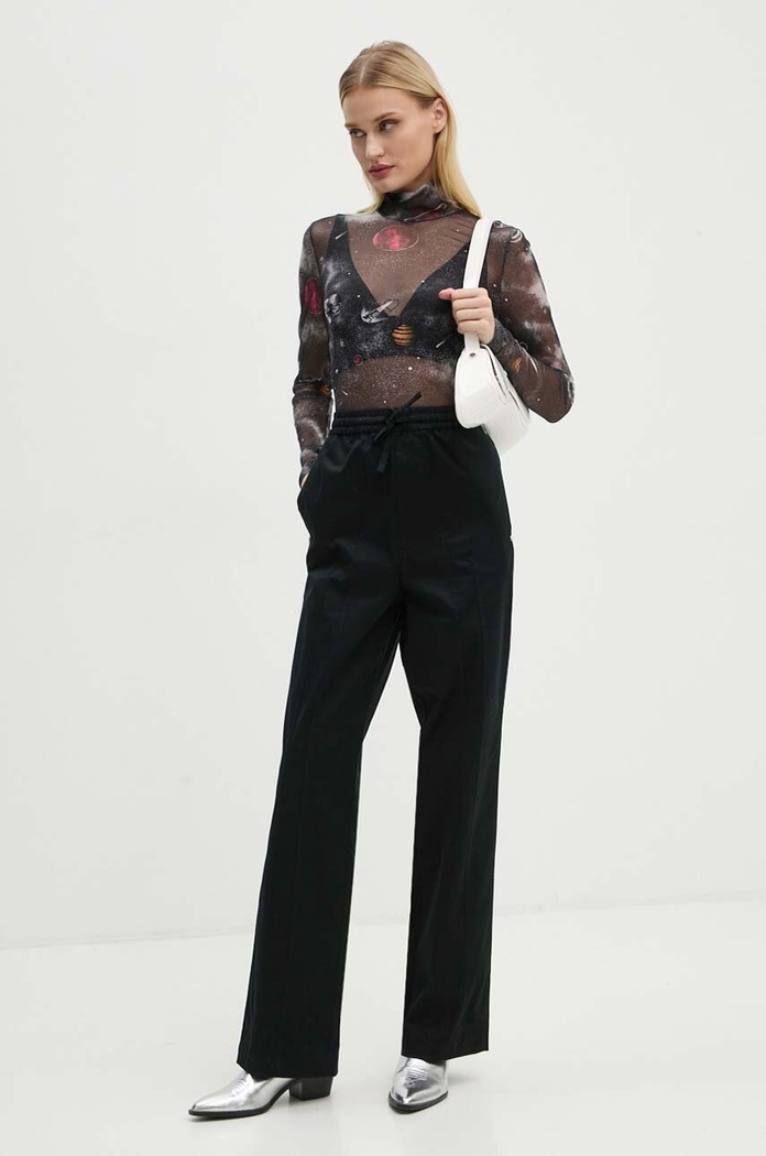 Παντελόνι Moschino Jeans 0324.8724 μαύρο AW24