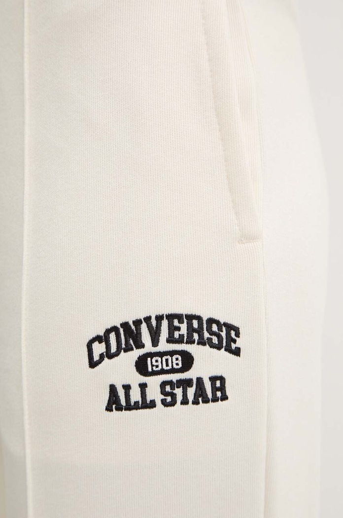 Спортен панталон Converse бежов 10026779.A03
