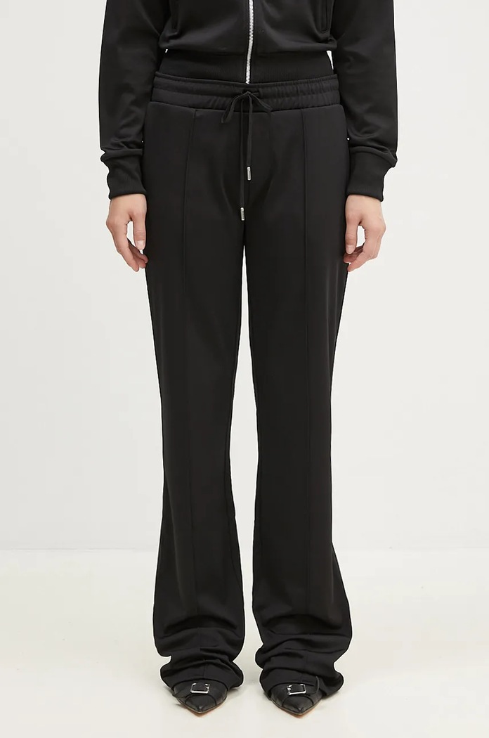 Nohavice Coperni Tracksuit Trousers jednoduchý čierna COPJS83567
