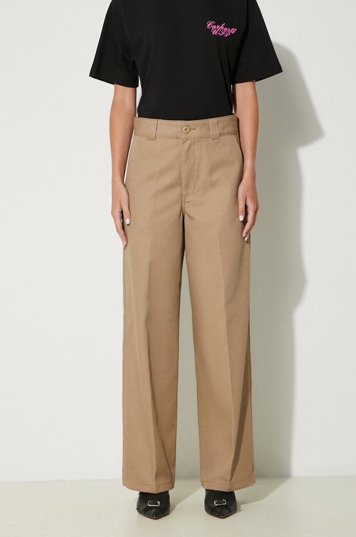 Carhartt WIP trousers Craft Pant fabric beige I032968.8Y01