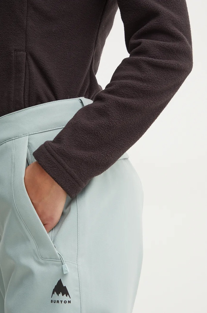 Burton pantaloni Society turcoaz 101001