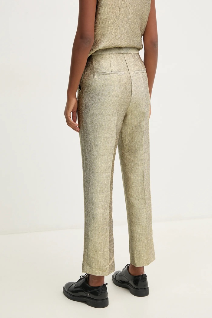 Odjeća Pedro del Hierro Hlače Pedro del Hierro 7608781 zlatna