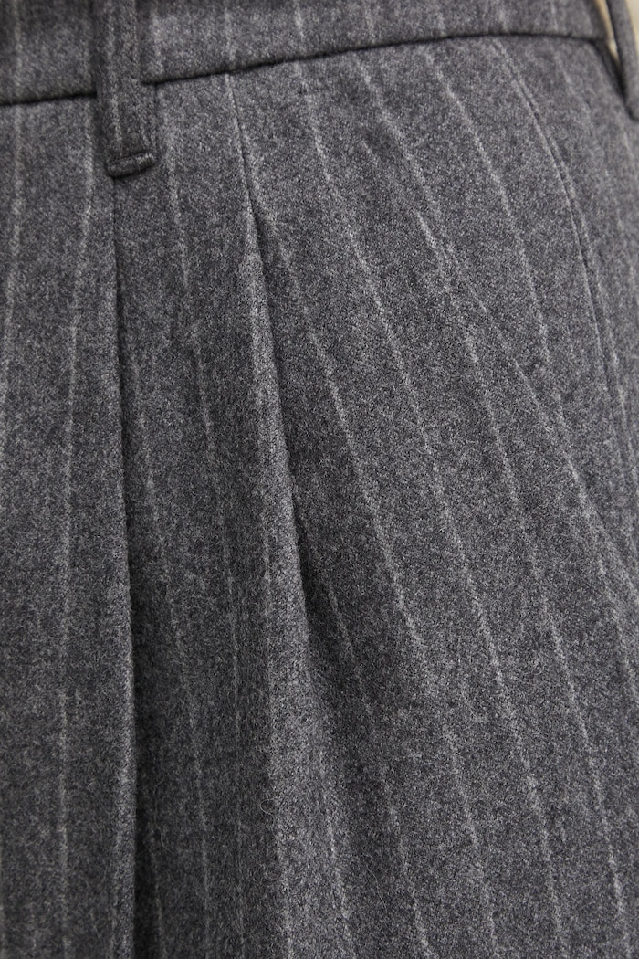 Îmbrăcăminte A.L.C. pantaloni de lana Charles 2PANT01059 gri