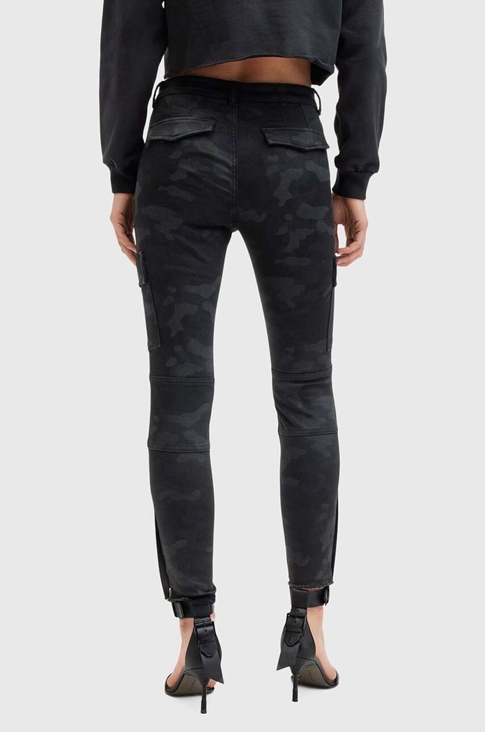 AllSaints spodnie DURAN CAMO CARGO W065EB