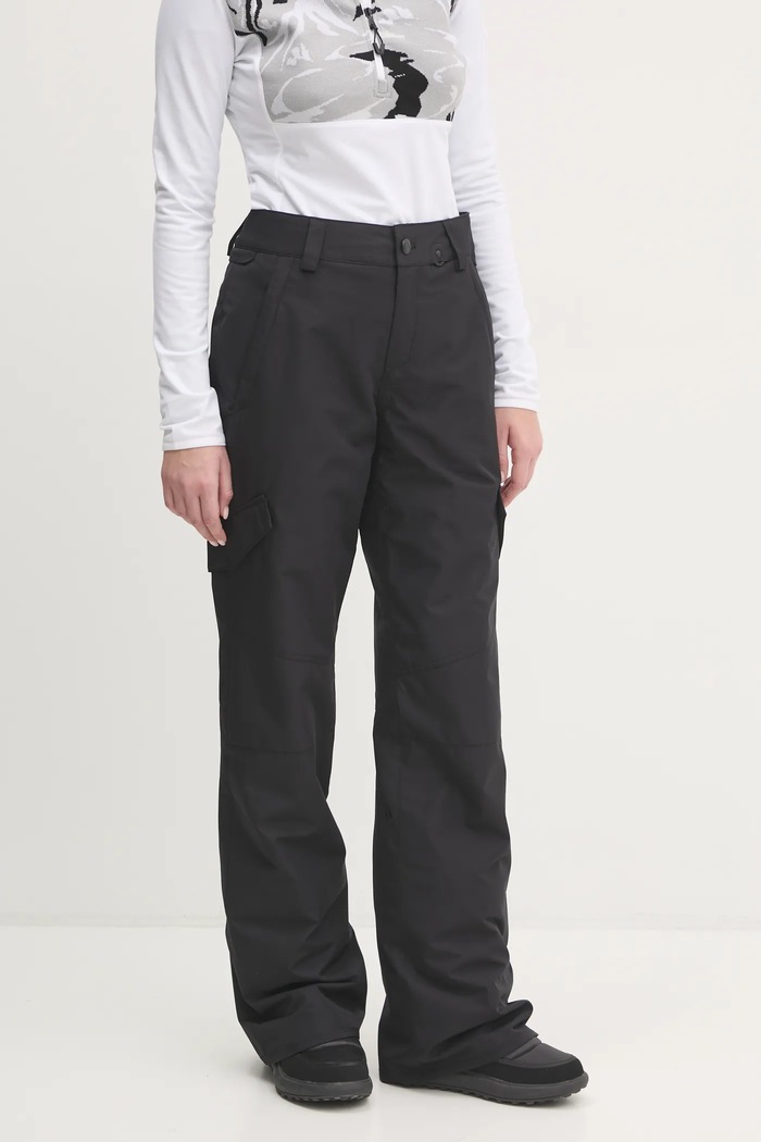 Volcom spodnie Bridger Insulated tkanina czarny H1252503