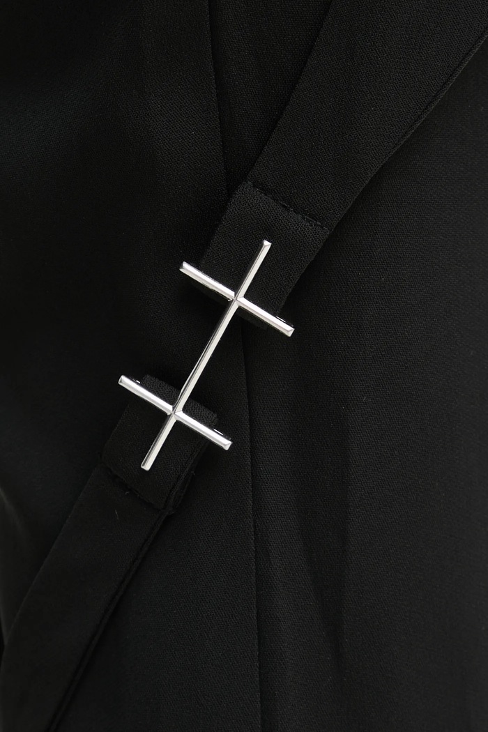 Kalhoty Heliot Emil černá AW24.W.10.177.BLK01