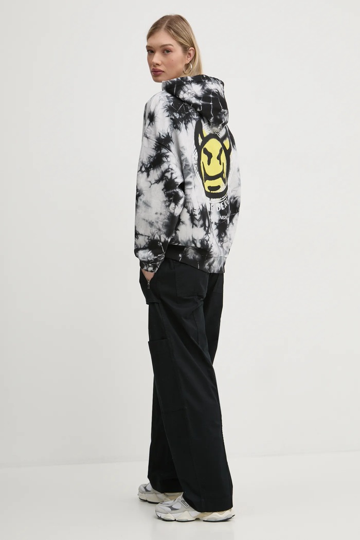 Nohavice Abercrombie & Fitch KI156.4524.900 čierna AW24