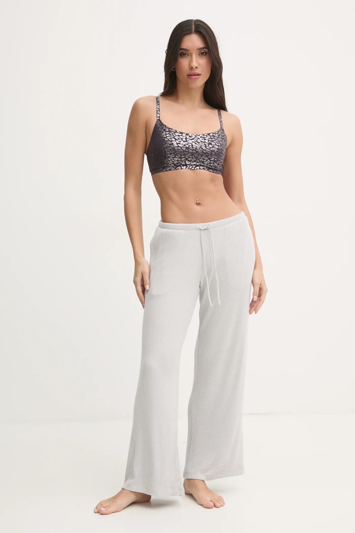 Спортен панталон Hollister Co. KI346.4046.112 сив AW24