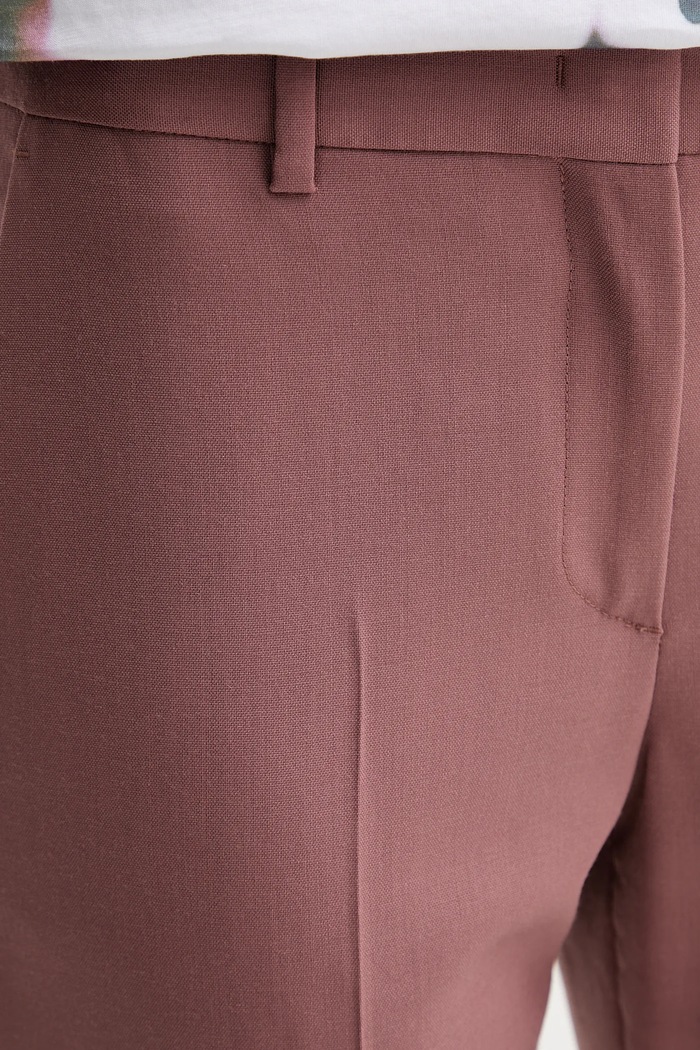 PS Paul Smith pantaloni in lana rosa W2R.N264.P31053