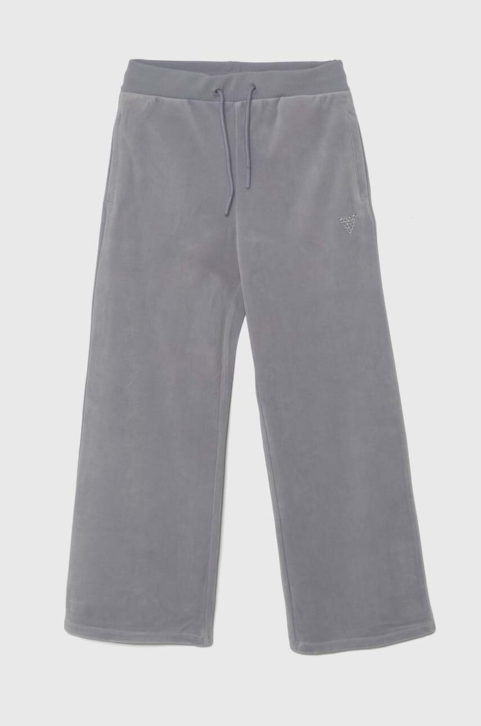 Guess pantaloni de trening pentru copii tricotaj gri J4RQ16.KBXI2.9BYH