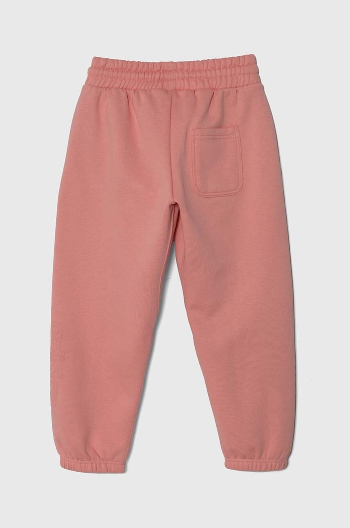 DÍVKA Dětské tepláky adidas J SZN GFX PANT IV7111 růžová
