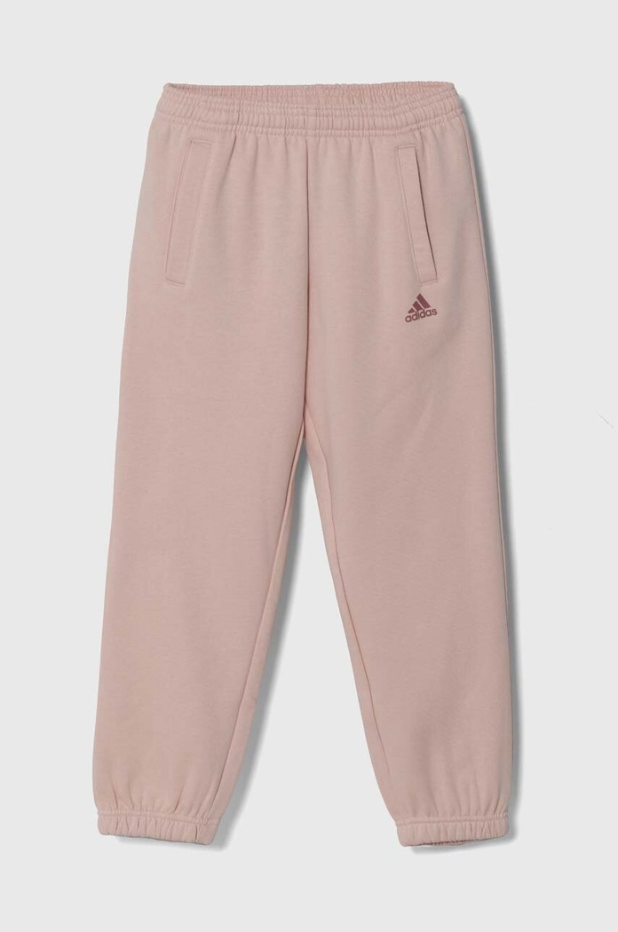 adidas spodnie dresowe dziecięce J SL FC FL PT JF8746 różowy AW24