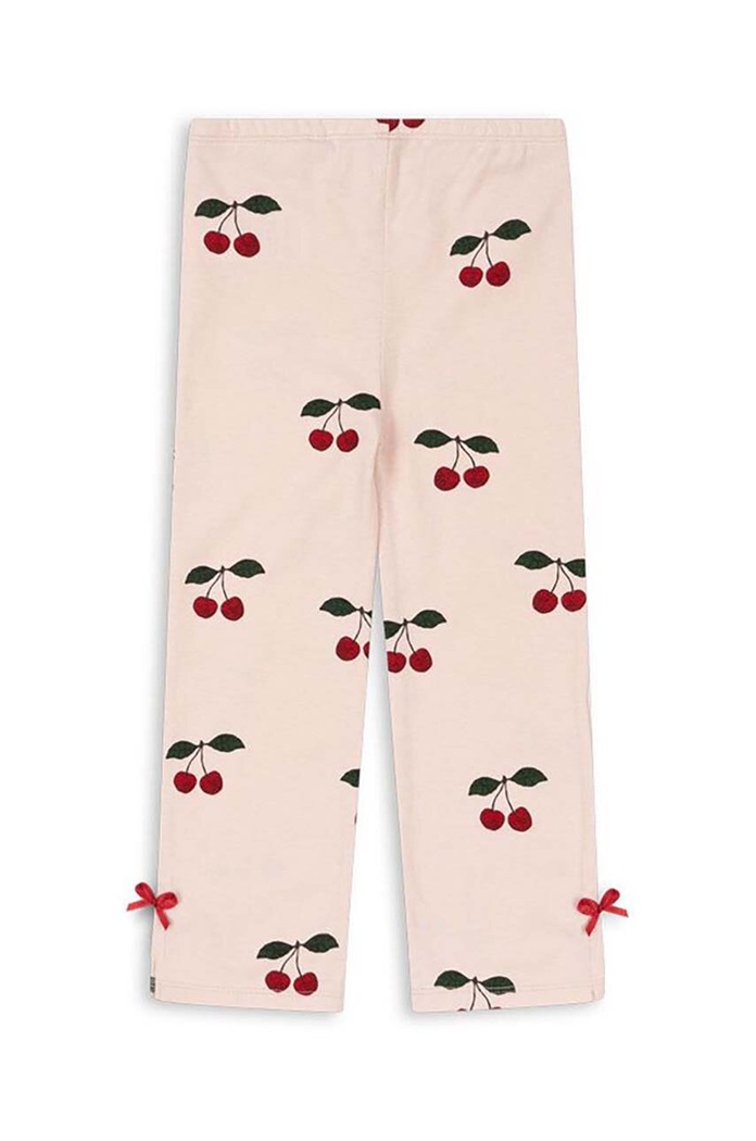 Konges Sløjd spodnie dziecięce DREY SLIT PANTS GOTS KS101489 beżowy AW24