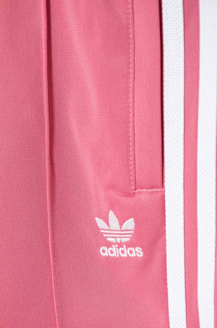 adidas Originals spodnie dresowe dziecięce SST TP OPEN HEM różowy IY4032